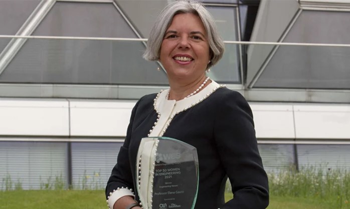 EnergyREVs Professor Elena Gaura recognised as one of the UK’s Top 50 Women in Engineering 2021