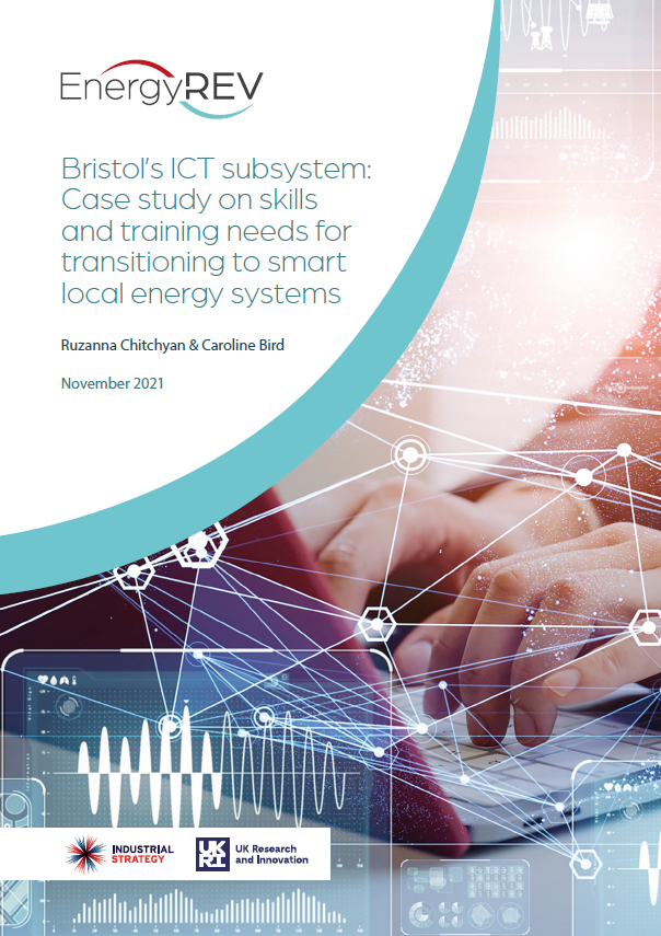 Bristol’s ICT subsystem: Case study on skills and training needs for transitioning to smart local energy systems
