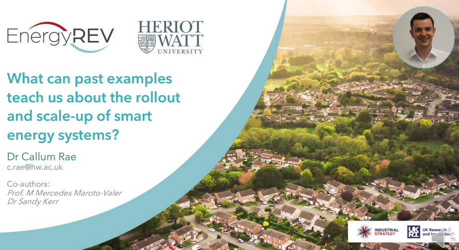 What can past examples teach us about the rollout and scale-up of smart energy systems?