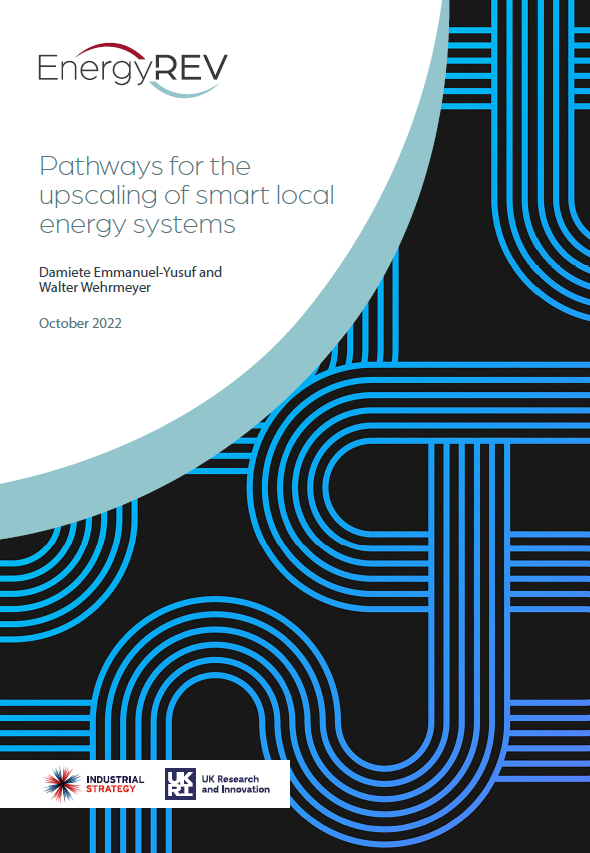 Pathways for the upscaling of smart local energy systems