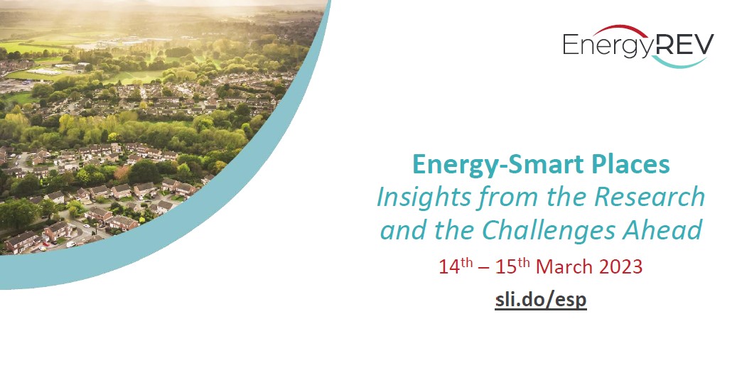 Energy Smart Places - Insights from research and the challenges ahead
