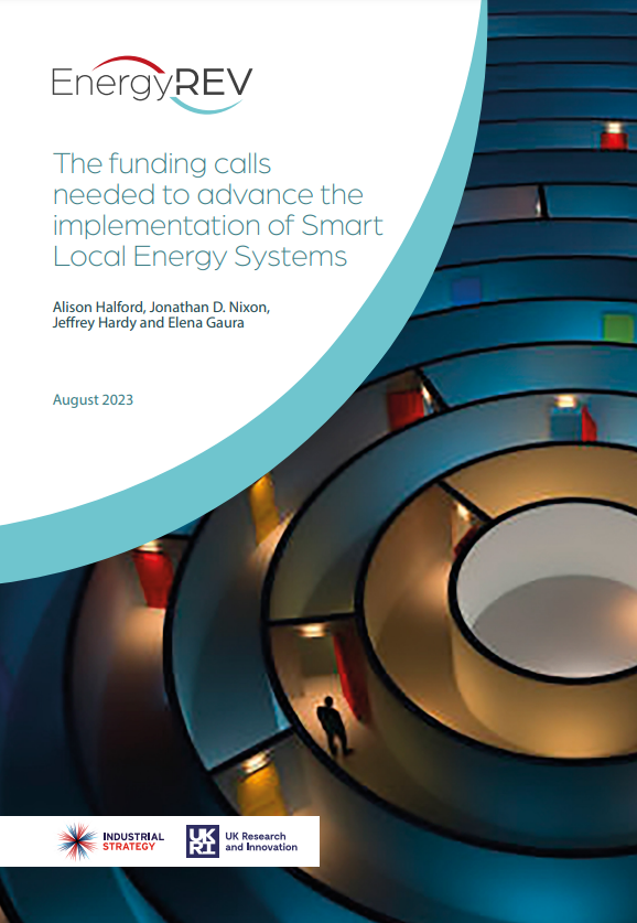 The funding calls needed to advance the implementation of Smart Local Energy Systems 